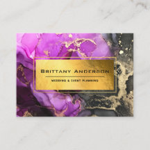 Gold Foil Black Lila Celestial Anpassningsbar