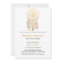 Gold Foil Bohemian Dream Catcher Studentfest