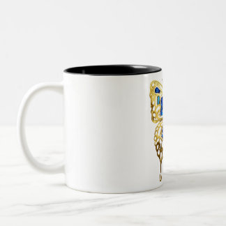 Gold Foil Butterfly Elegance mugg
