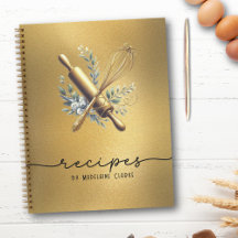 Gold Foil & Guld Whisk Bakery Baking Utensils
