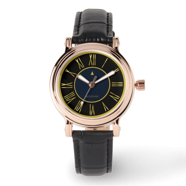 Gold Foil Luxury Watch Armbandsur (Framsida)