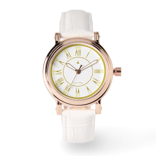 Gold Foil Luxury Watch Armbandsur (Framsida)