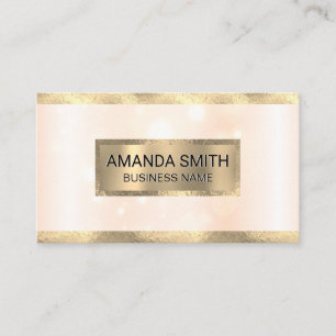 Gold Foil Trim GNISTRA Visitkort