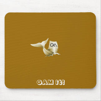 GOLD_GAM GAM det! Mousepad Musmatta