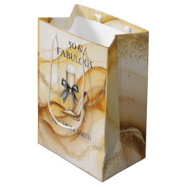 Gold Glitter High Heel 50 & Fabulous Birthday