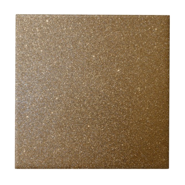 Gold Glitter Kakelplatta (Framsidan)
