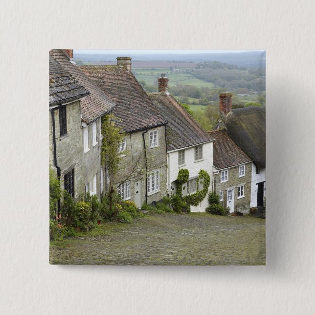 Gold Hill, Shaftesbury, Dorset, England, Storbrita Knapp (Framsida)