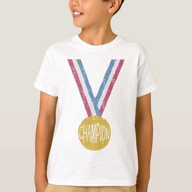 GOLD MEDAL T SHIRT (Framsida)