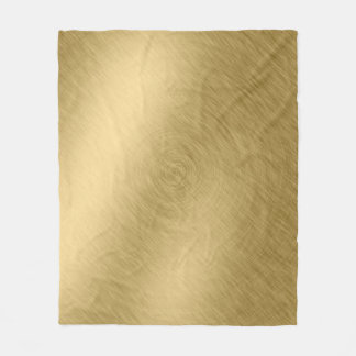 Gold metal brushed background or textureabstract,a fleecefilt