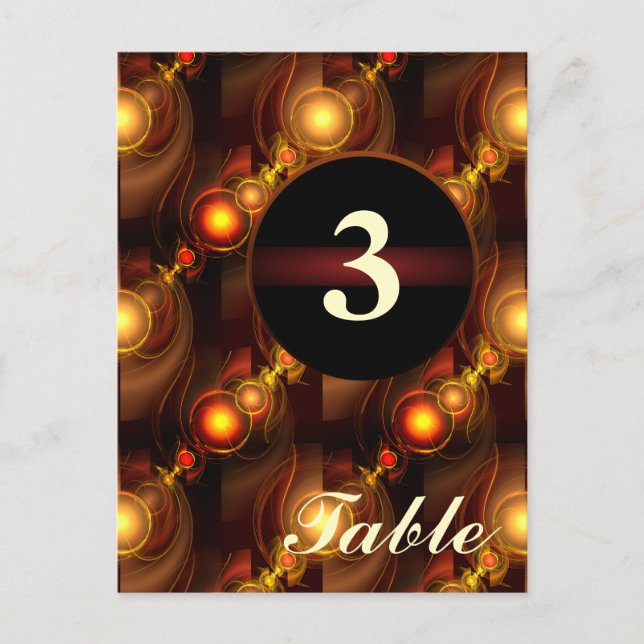 Gold Modern Boho Elegant Abstract Art Pattern #501 Vykort (Framsida)