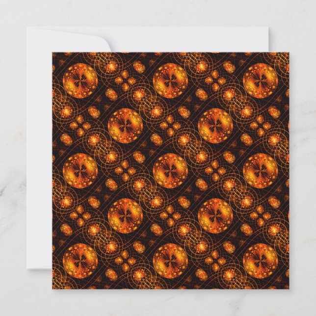 Gold Modern Boho Elegant Abstract Art Pattern #507 (Framsida)