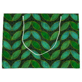 "Gold 'n Leaf" Gift Bag