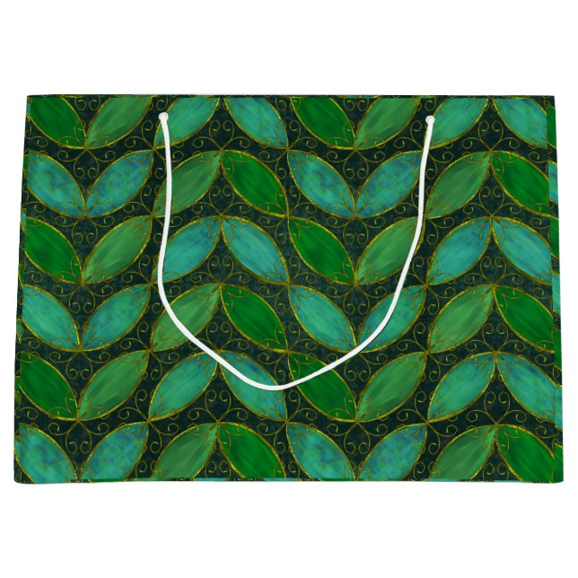 "Gold 'n Leaf" Gift Bag (Framsidan)