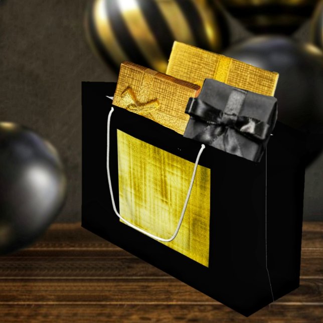 Gold-Paneled Black-II  (This Gold-Paneled Black-II design, is elegant, and versatile, enough to use for special 
occasions!)