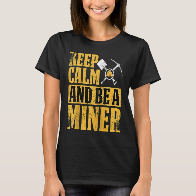 Gold Prospector  Gold Miner Digger Treasure Huntin T Shirt (Framsida)