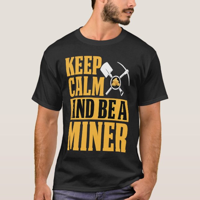 Gold Prospector  Gold Miner Digger Treasure Huntin T Shirt (Framsida)