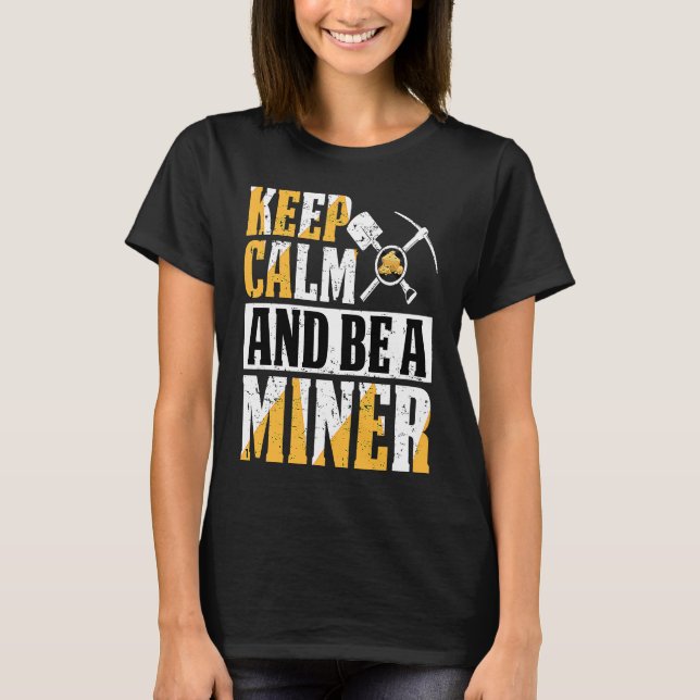 Gold Prospector  Gold Miner Digger Treasure Huntin T Shirt (Framsida)