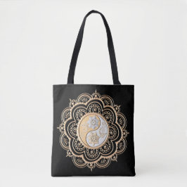 Gold & Silver Mandala Tygkasse