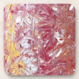 Gold, Silver, Red, Rose Gold, Marble Artwork Underlägg