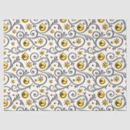 Gold & Silver Swirl Elegance