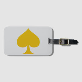 Gold Spade  Bagagebricka
