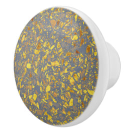 Gold Terrazzo Pattern Knopp