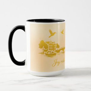 GoldAmsterdam Ljusdrömmare Minimalistisk Romantisk Mugg