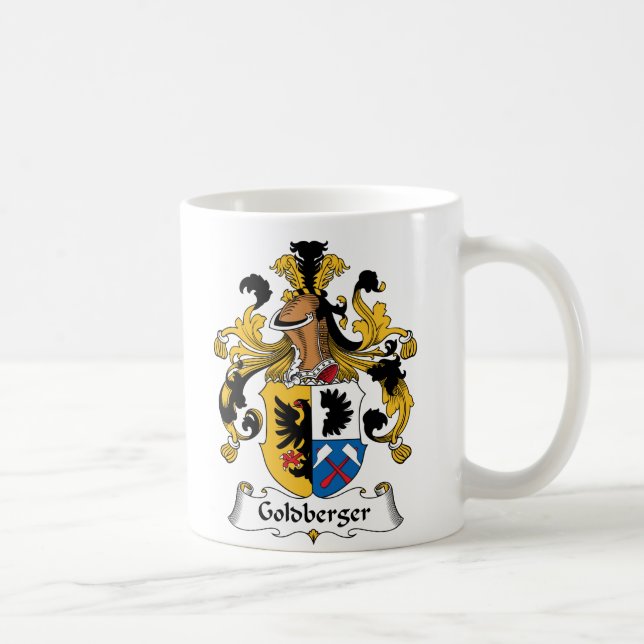Goldberger familjvapensköld kaffemugg (Höger)