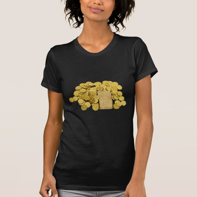 GoldCoinsBar093009 T-shirt (Framsida)