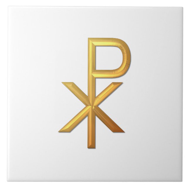 Golden "3-D" Chiro Kakelplatta (Framsidan)