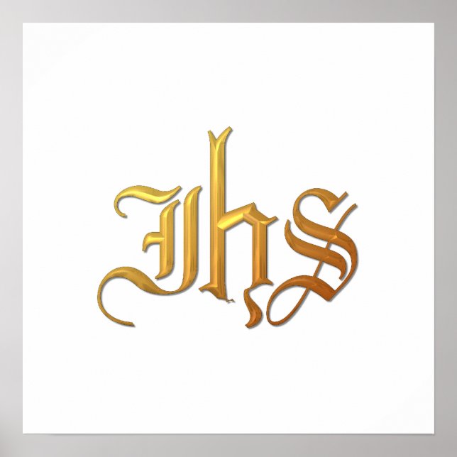 Golden ’3-D’ IHS Poster (Framsidan)