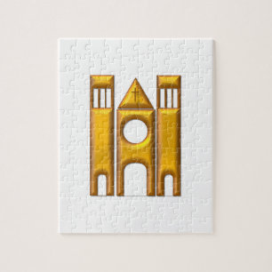 Golden "3-D"-katedral 2 Pussel
