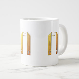 Golden ’3-D’ Liturgical Stole Jumbo Mugg