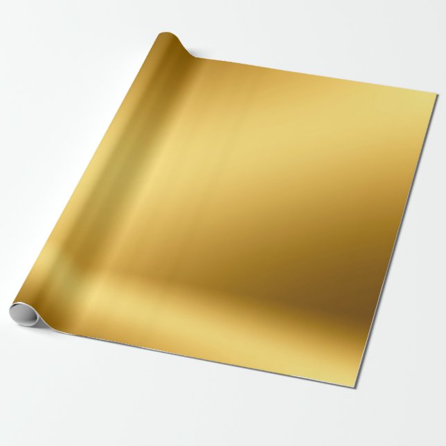 Golden 3d-rum. Bakgrund3d, abstrakt, höst, gr Presentpapper (Utrullad)