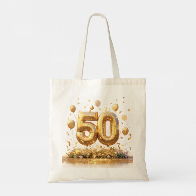 Golden 50:e Firande Tygkasse (Baksida)