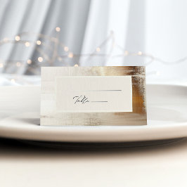 Golden Abstrakt | ELEGANT BRÖLLOP Placeringskort