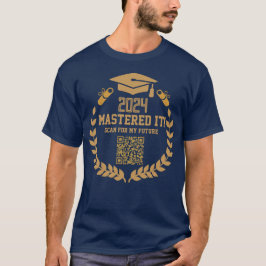 Golden Achievement - Anpassningsbar QR Code Class T Shirt