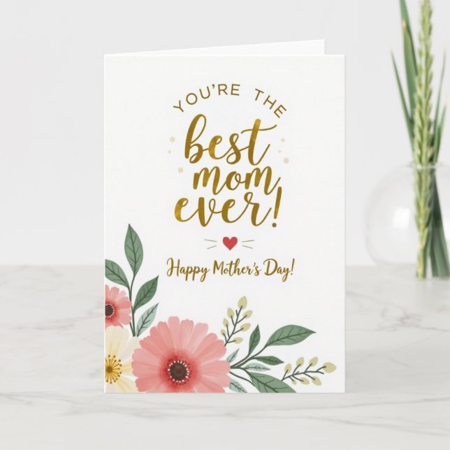 Golden Affection Celebration Card Kort (Framsida)