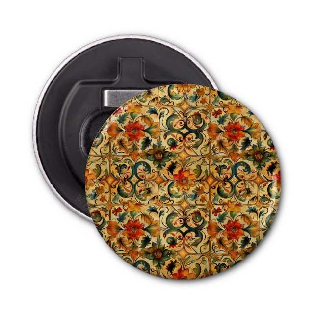 Golden Age Botanical Flasköppnare (Framsidan)