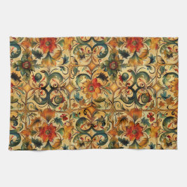 Golden Age Botanical Kökshandduk