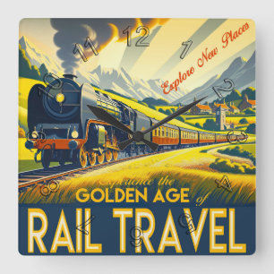 Golden Age Fyrkantig Klocka
