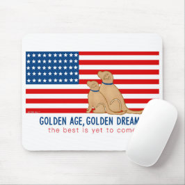 Golden Age, Golden Dreams Car Magnet Musmatta