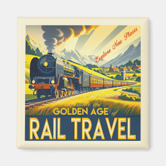 Golden Age - gränsad Magnet