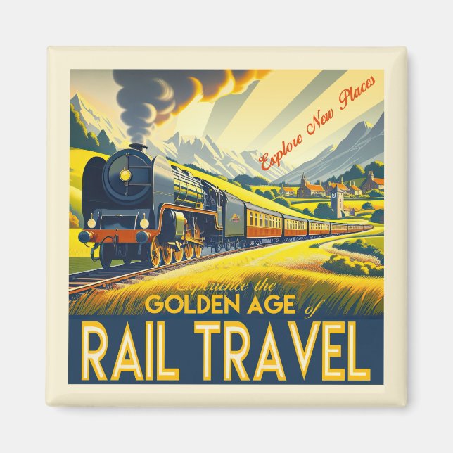 Golden Age - gränsad Magnet (Framsidan)