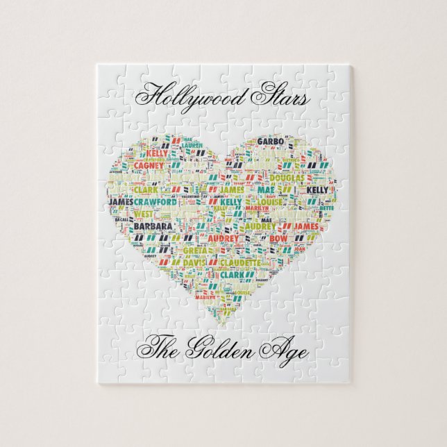 Golden Age Hollywood Stars pussel (Vertikal)