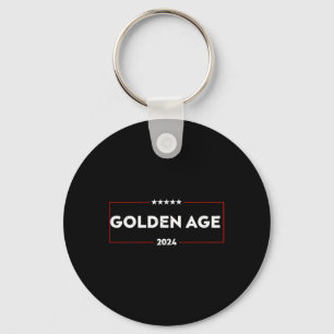 Golden Age Trump Wins 2024 Nyckelring