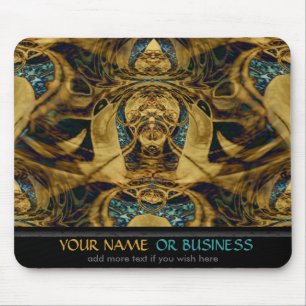 GOLDEN ALUNA Anpassade Mousepad Musmatta