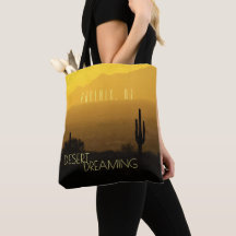 Golden Amber Sunset Cactus Arizona Desert Dream