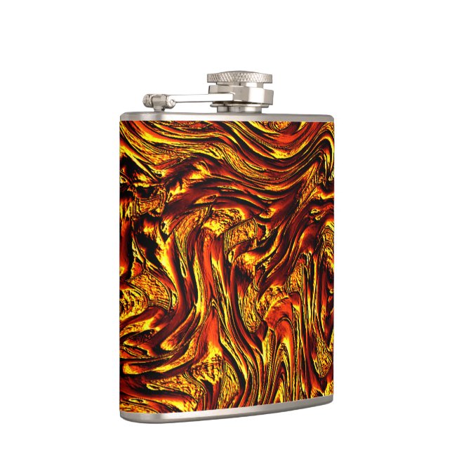 Golden and coral eller vivid red struktur fickplunta (Höger)