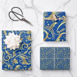 Golden and Royal Blue-Rulla